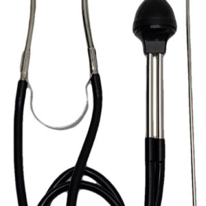 JL Missouri Parts & Misc. Mechanics Stethoscope Diagnostic Engine Tool Listening Device, 22" Probe, Shockproof Handle