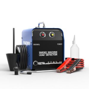 Automotive Smoke Machine Leak Detector - 12V DC Vacuum EVAP Smoke Tester Diagnostic Tester with Built-in Air Pump for Vehicle Pipe Systems