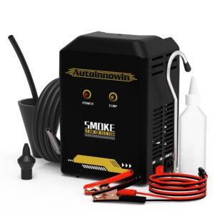 Automotive Smoke Machine Leak Detector - 12V DC EVAP Vacuum Smoke Machine Leak Tester for Pipe System, Maquina De Humo Automotriz