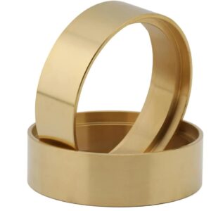 2.2 Brass Wheel Clamp Rings (Pair)