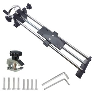 VIBICCK Manual tensile Testing Machine - Horizontal helical Type - Effective Stroke 220 mm, Equipped with 1 VI-001 Fixture Tensile Bearing Capacity: 500 N (Horizontal helical Testing Platform 1pcs)