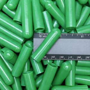High Temp Masking Supply Silicone Rubber Caps for Parts Up to .375" (3/8 Inch) - Powder Coating, Painting, Automotive, Crafts, DIY - Non-Toxic, Flexible, Reusable SC355 (500 Pack)