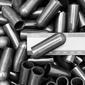 High Temp Masking Supply Silicone Rubber End Caps for Parts Up to .625" (5/8 Inch) - Powder Coating, Painting, Automotive, Crafts, DIY - Non-Toxic, Flexible, Reusable SC600 (250 Pack)